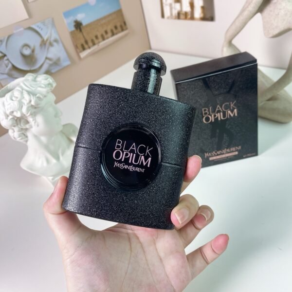 Black Opium Ultimate Perfume 90ml elegant fragrance bottle