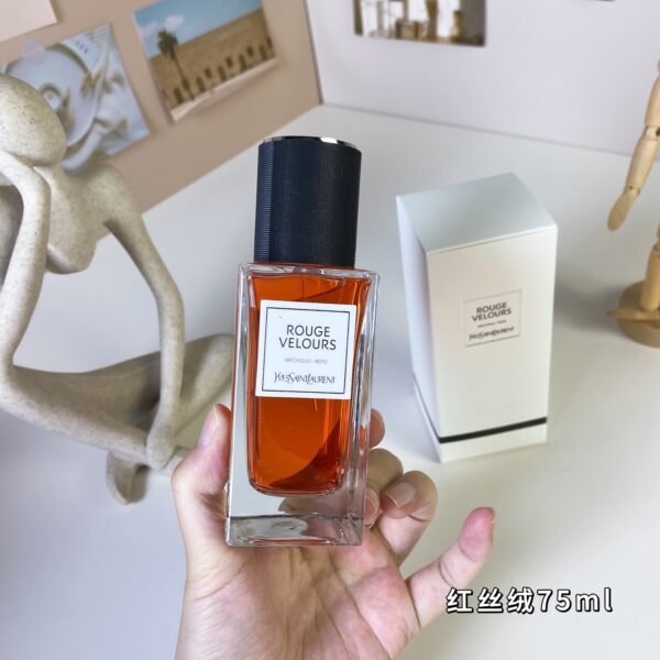Red Velvet Perfume 75ml elegant fragrance bottle