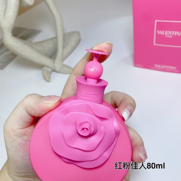 3 Pink pink sculpture flower Pink Lady women's perfume 80ml