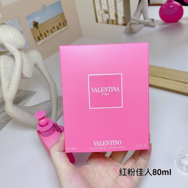 6 Pink pink sculpture flower Pink Lady women's perfume 80ml