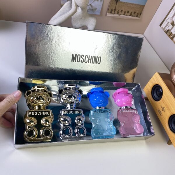 2 Moncler Gold/Silver Fantasy Teddy Bear Sample Set 30ml × 4