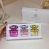 Crystal Diamond Perfume Gift Set 30ml three-piece fragrance collection