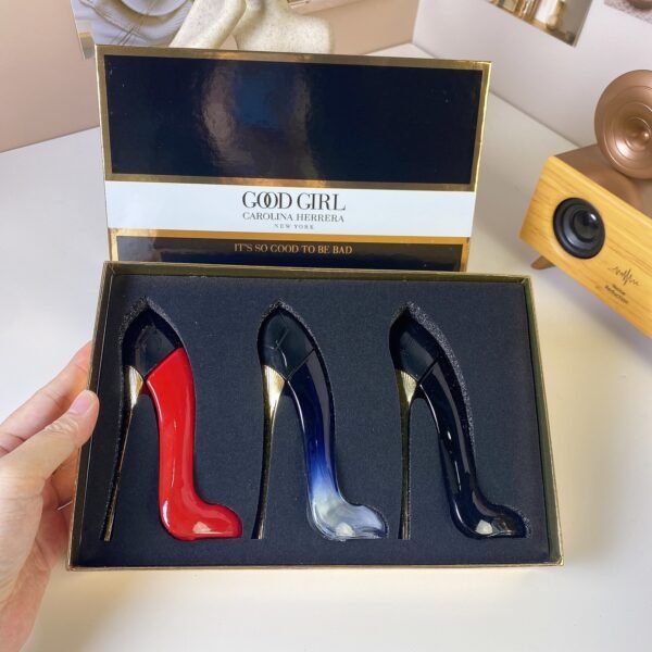 Perfume Gift Set – Black and White High Heels Box 30ml x 3 | BGD