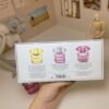 Crystal Diamond Perfume Gift Box Three-piece Set 30ml×3