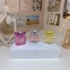 Crystal Diamond Perfume Gift Box Three-piece Set 30ml×3