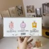 Christmas white gift box sample three-piece set 30ml×3