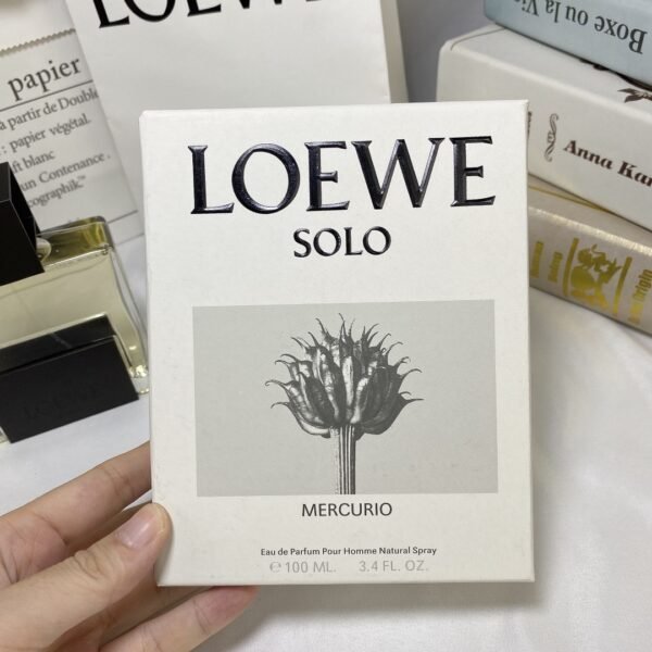 Solo Mercurio Platinum Solo Platinum Men's EDP Perfume 100ml