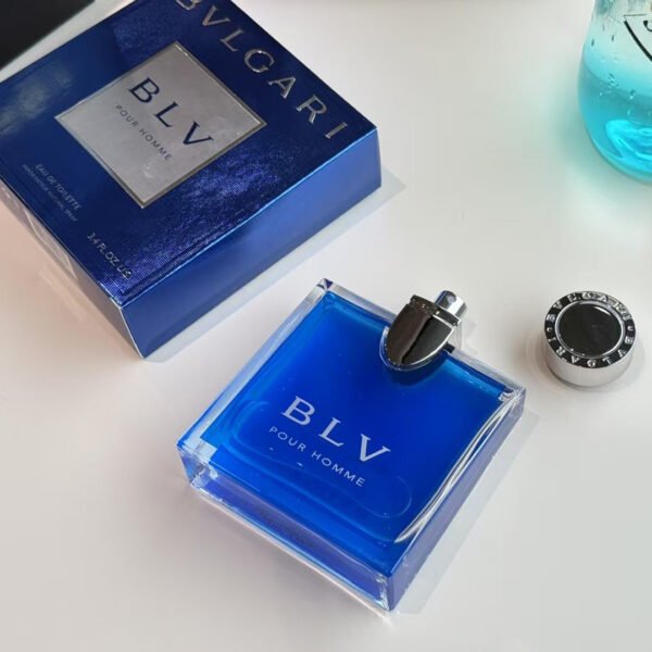 9 BLV POUR HOMME Sapphire Blue Tea Royal Blue for Men 100ml
