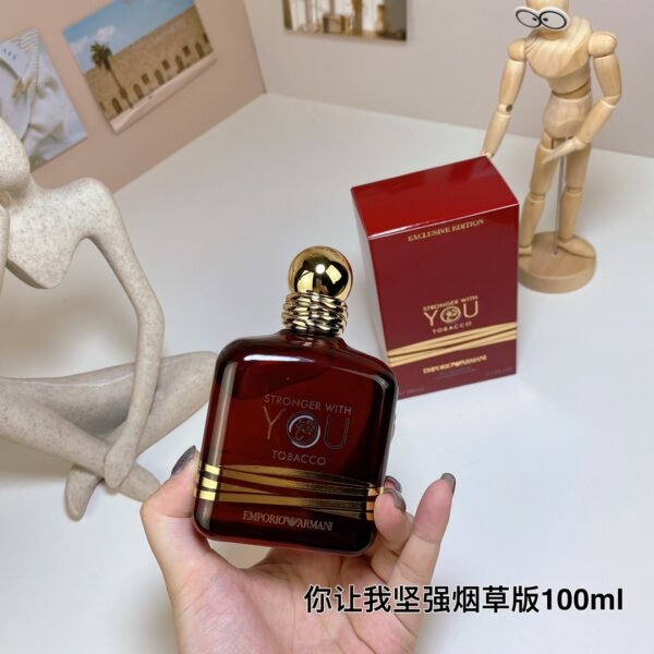 Emporio Armani Stronger With You Tobacco 2024 100ML perfume bottle available at BGD Wholesale & Retail Platform