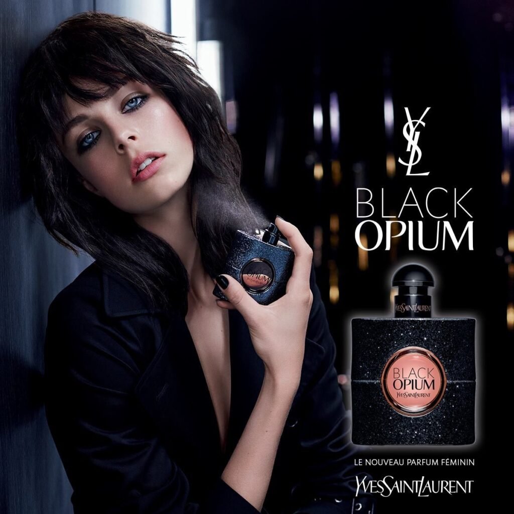 YSL Black Opium Eau de Parfum 90ml Women's Perfume Original Coffee Vanilla Fragrance