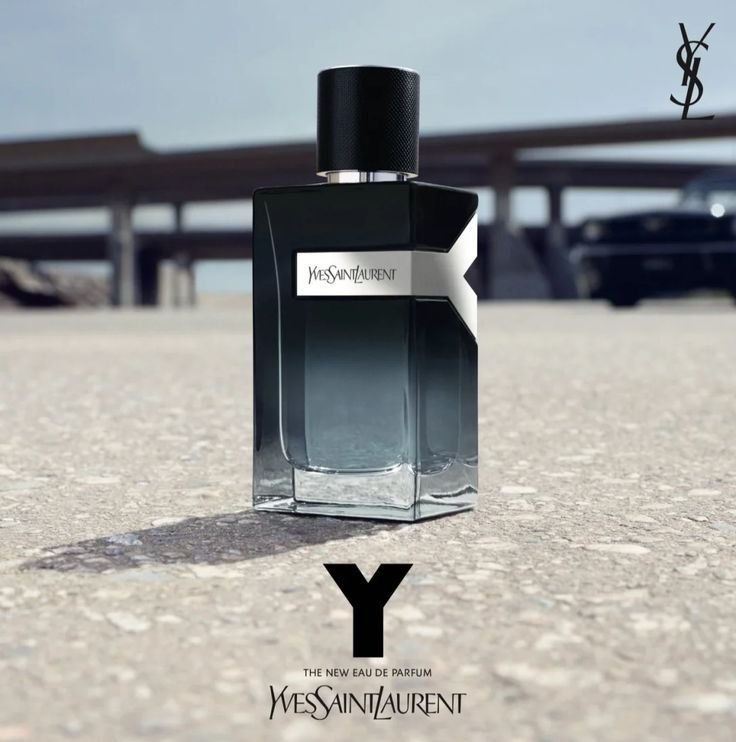 YSL Y Eau de Parfum Men's Perfume Fresh Woody Aromatic Long-Lasting Fragrance