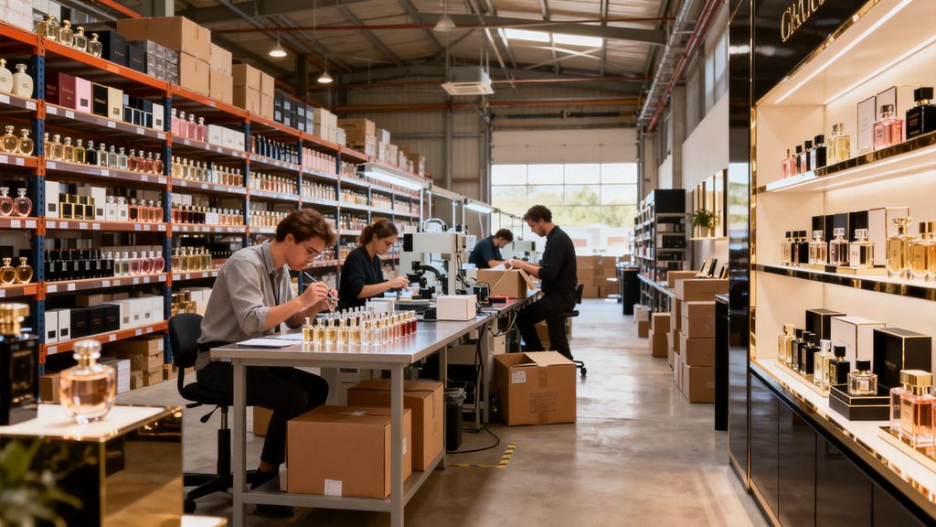 Wholesale fragrance supplier supporting retail businesses