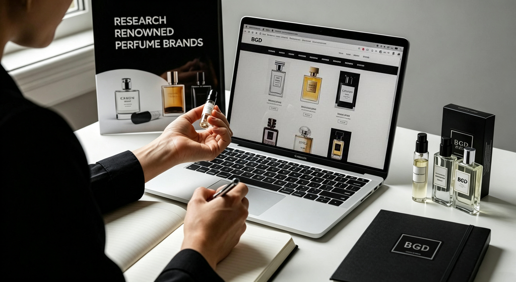 Online B2B wholesale perfume sourcing for retailers