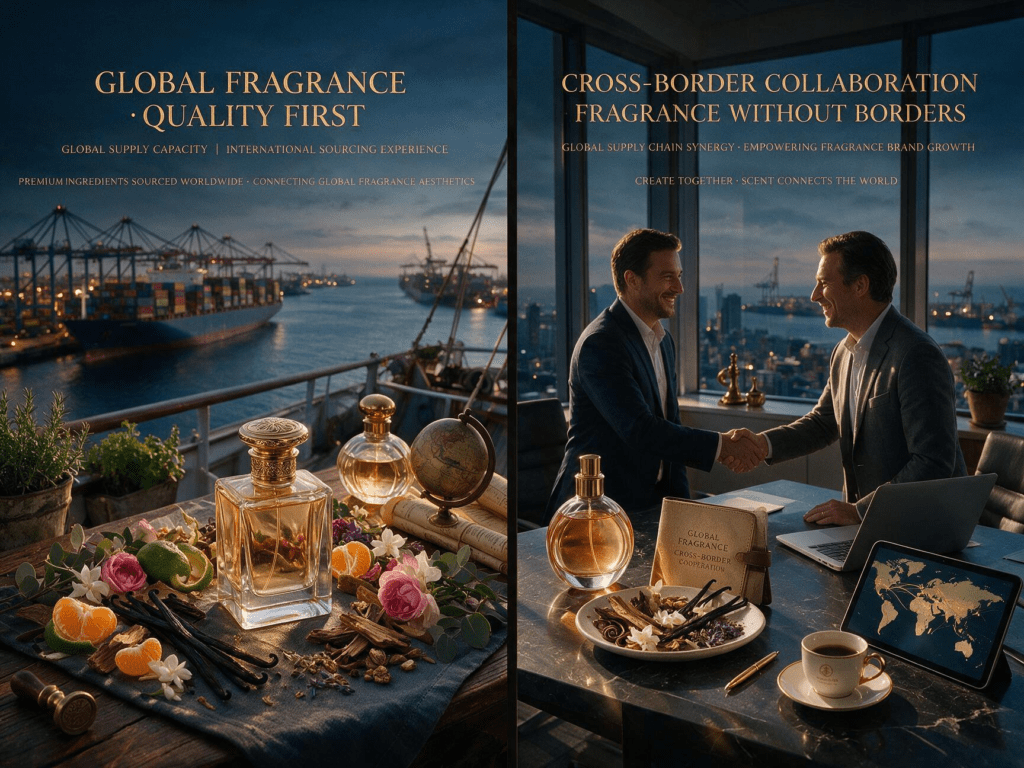 Global perfume supplier providing international fragrance distribution and wholesale solutions