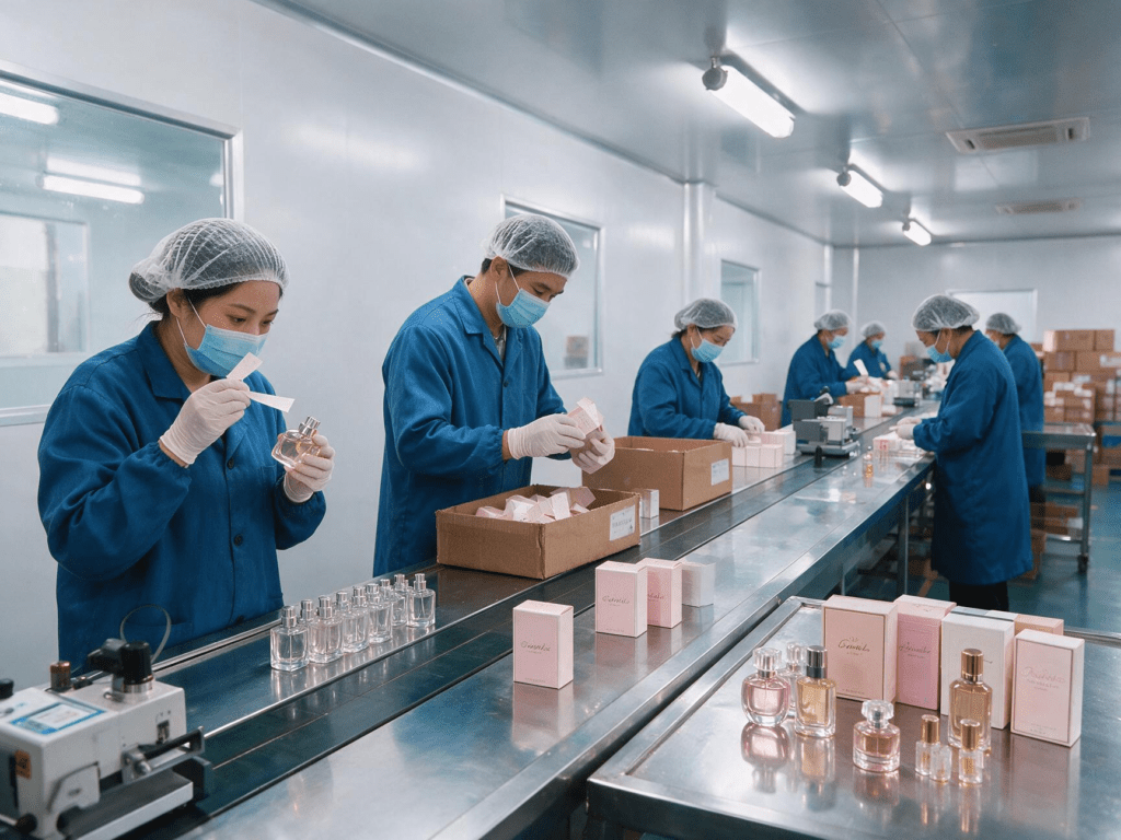Perfume quality inspection and fragrance sample testing before wholesale orders