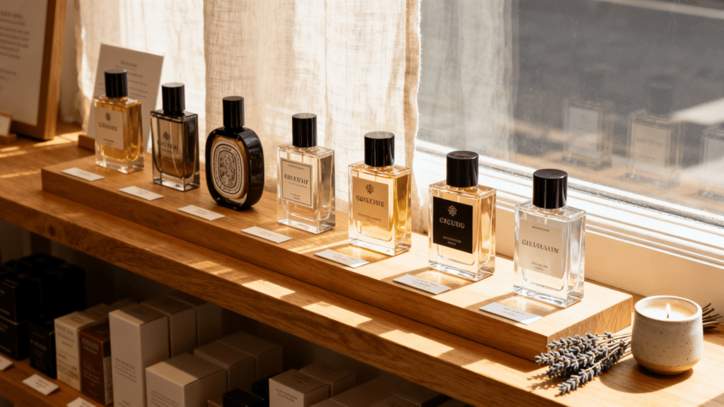 Balanced wholesale perfume collection for retailers