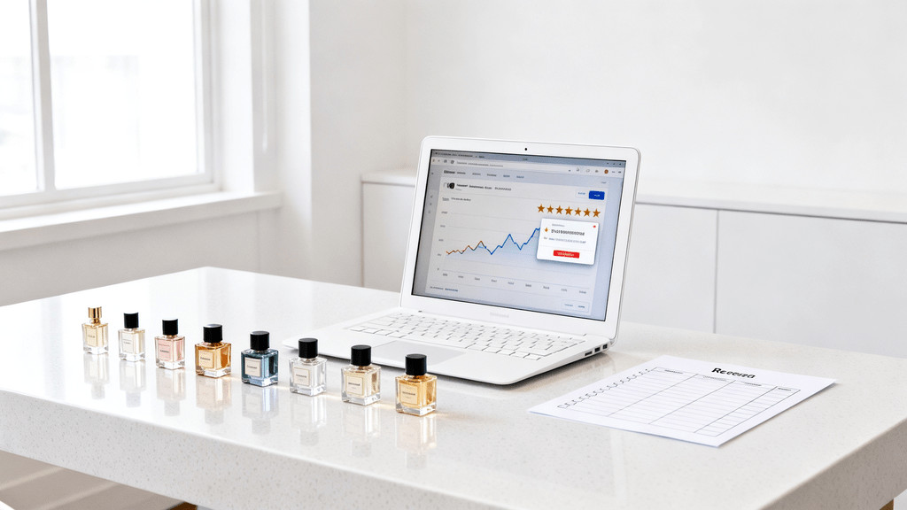 Managing wholesale perfume inventory for a new retailer