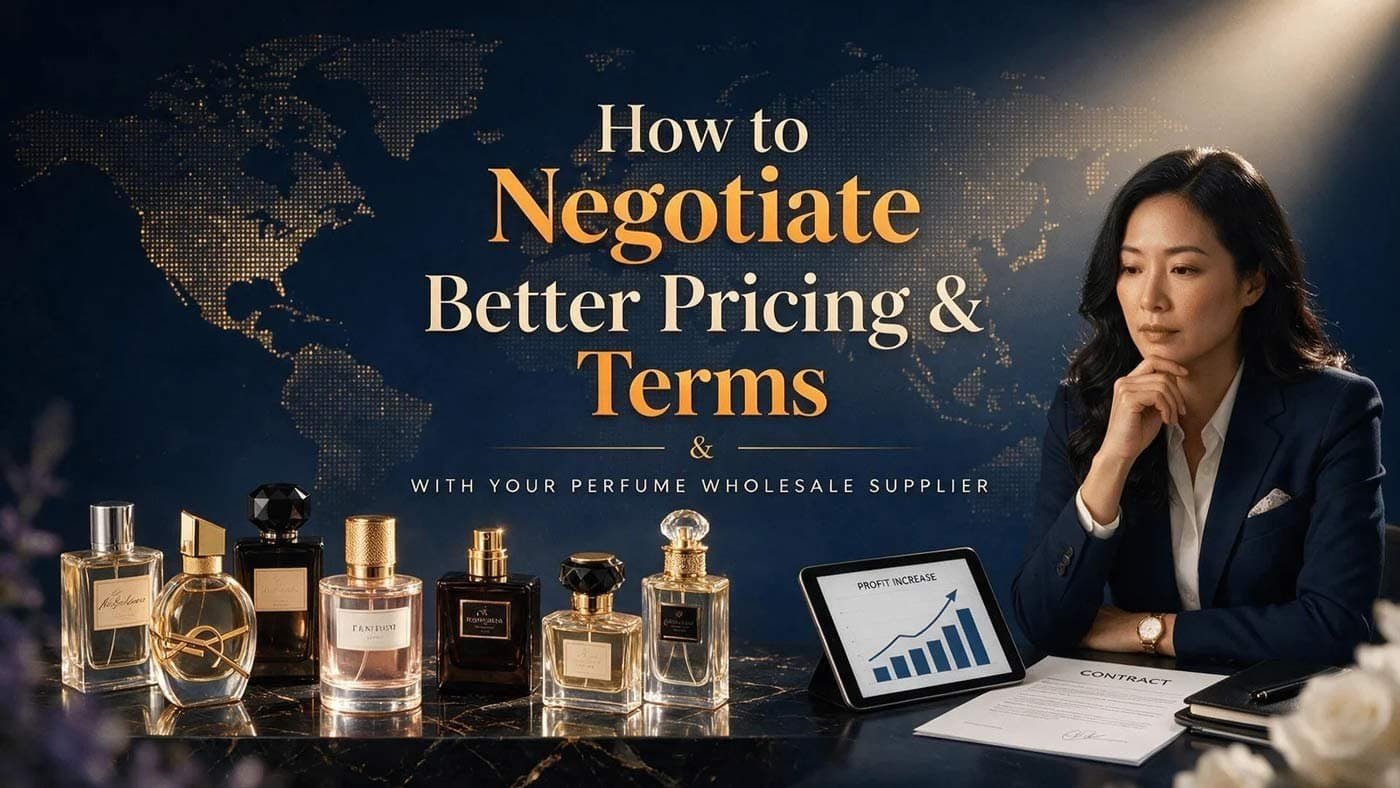 How to negotiate with a perfume wholesale supplier