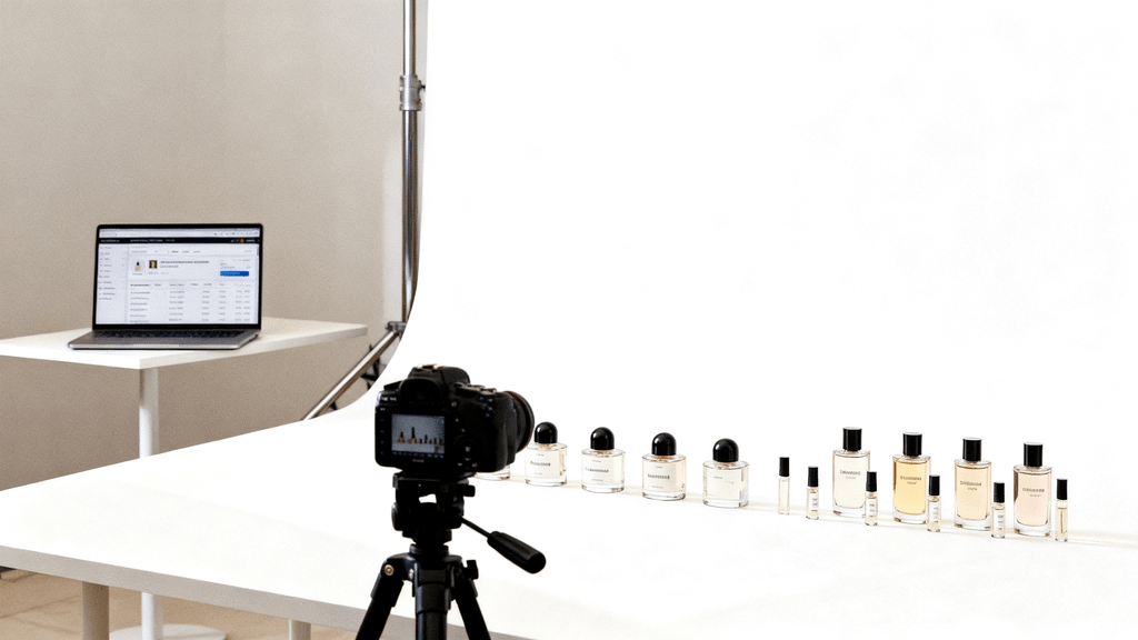 New retailer planning a wholesale perfume collection