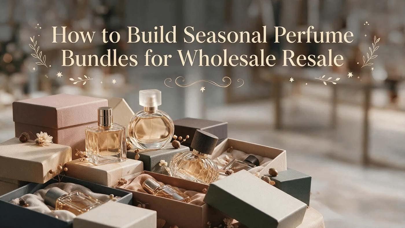 Seasonal perfume bundles for wholesale resale