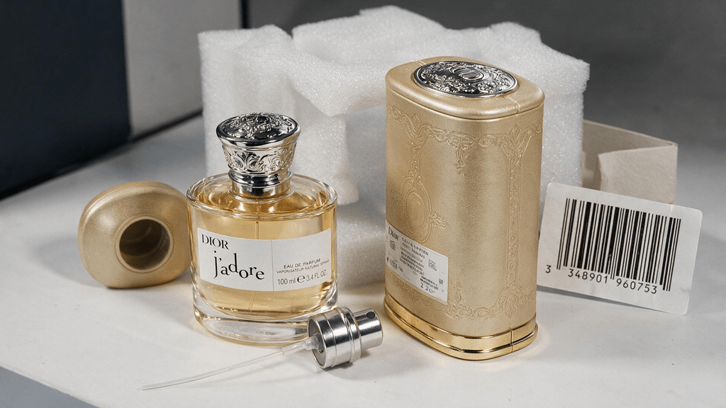 Wholesale perfume packaging and product details for retail orders