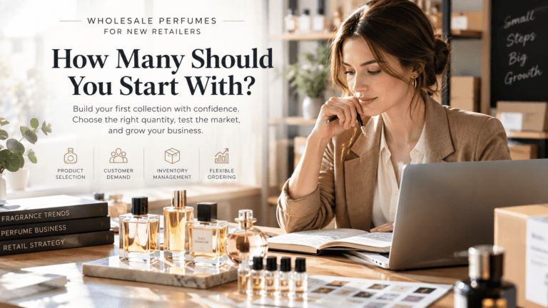 Wholesale perfumes for new retailers planning their first collection