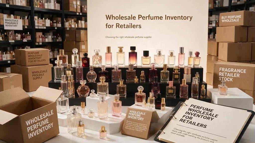 Perfume wholesale inventory for fragrance retailers